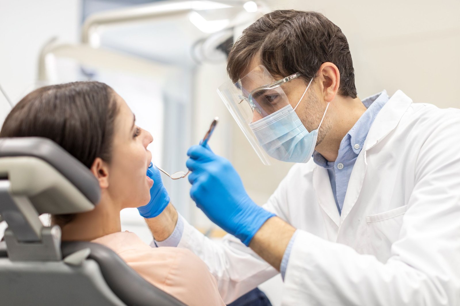 Consultation for smile treatment